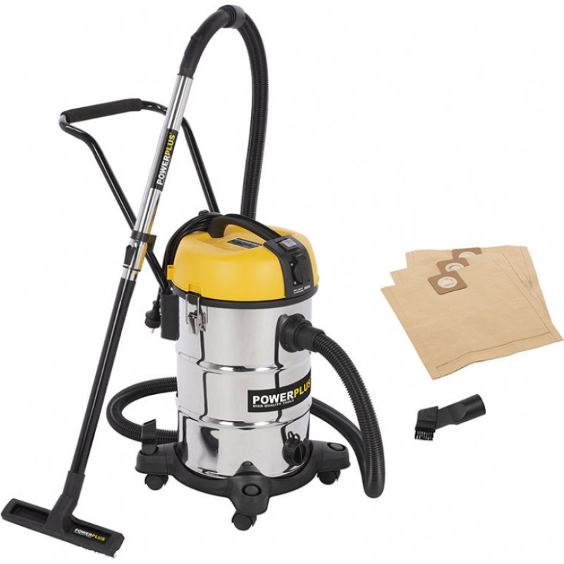 Powerplus Putekļu sūcējs sausai/mitrai tīr. 1200W POWX3240 POWERPLUS X