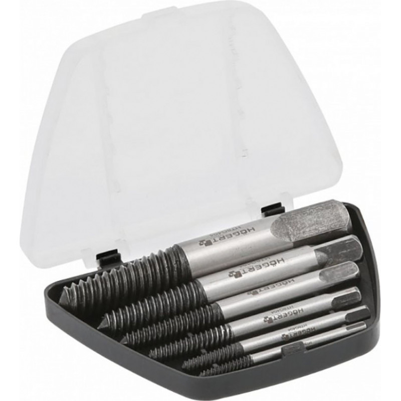 Hogert Nolauzto skrūvju izskrūvēšanas kompl. (6gab.) HT8G404 HOGERT