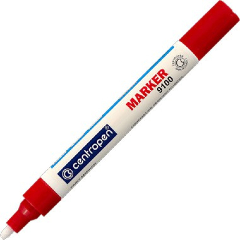 Centropen Krāsas marķieris apaļš, Ø1-5mm, balts