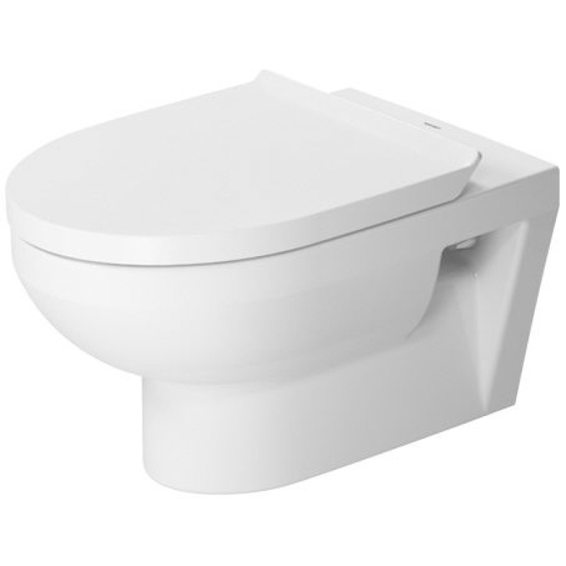 Duravit pods ar SC vāku DuraStyle Basic Rimless, stiprināms pie sienas, 365x540 mm, balts