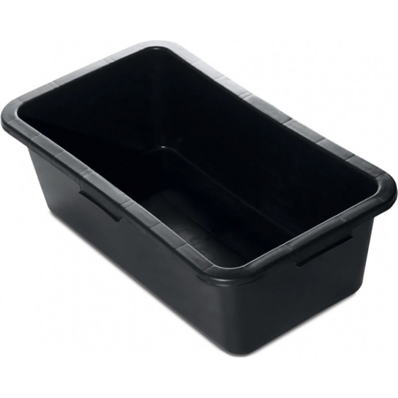 Prosperplast Taisnstūra celtniecības konteiners, plastmasas, ar sānu rokturiem, 60L