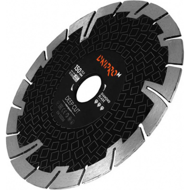 Dnipro-M Dimanta griezējdisks DEEP CUT 150x22.2mm DNIPRO-M