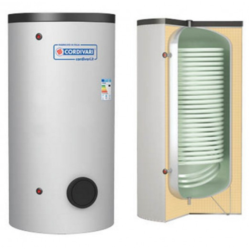 Cordivari karstā ūdens tvertne BOLLY1 XL WB 200L (2,0m2)