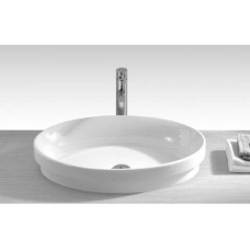 Ceramica Gala izlietne Ovalo, 635x390 mm, uz virsmas, balta