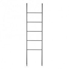 Aquanova dvieļu turētājs - trepes Icon, 450 mm, h=1750 mm, melns