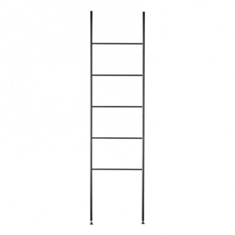 Aquanova dvieļu turētājs - trepes Icon, 450 mm, h=1750 mm, melns