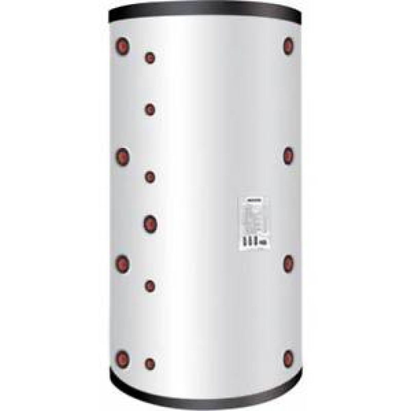 Cordivari akumulācijas tvertne PUFFER 1 VB 500L, 3 bar ar siltummaini 1,9m2