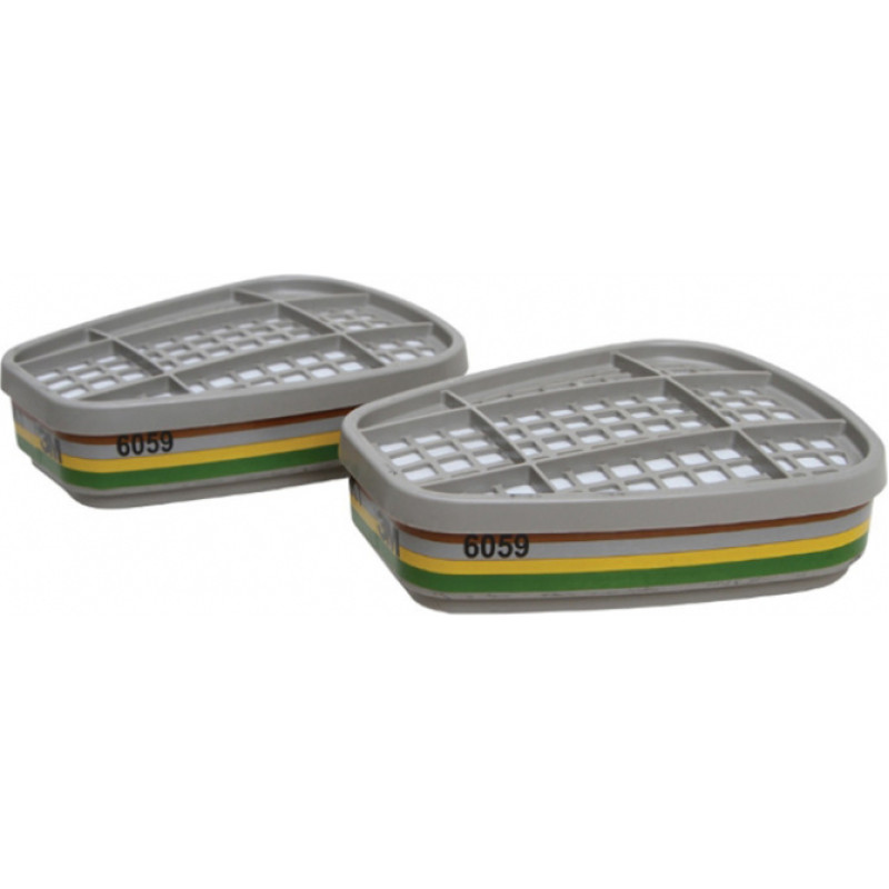 3M Gāzu tvaiku filtrs (2gab.) 6059 ABEK1 3M