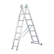 Alve Kombinētās kāpnes, divdaļīgas 2x7 pakāpieni, 3.14m
