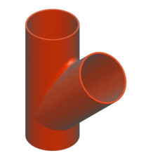 Duker SML Atzars 45°, DN 100x100mm