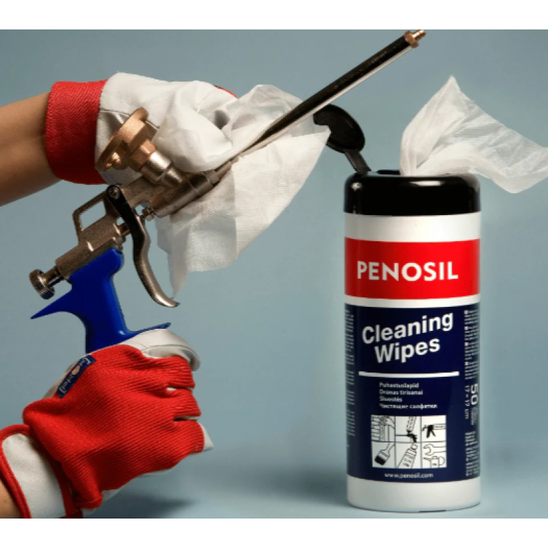 Penosil Cleaning Wipes 941 Plaša pielietojuma profesionālas attīrošās salvetes,15.6 x 21.3 cm salvetes, 50gb