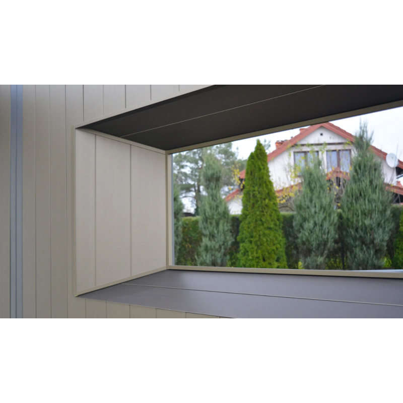 Strama Panels  "J" Antracīta apdares sloksne / 1m