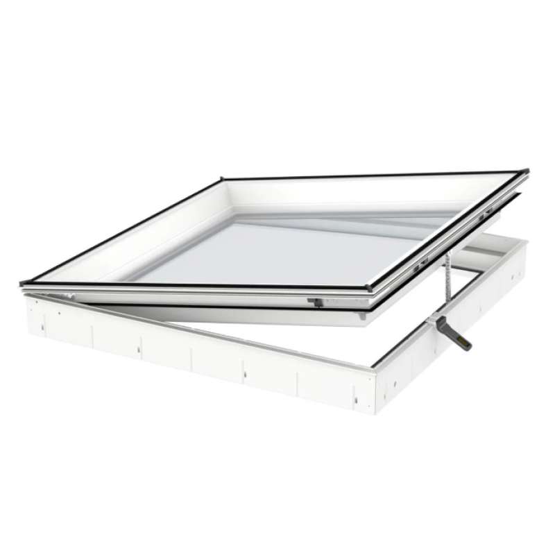 Velux Virsgaismas loga pamatne, ar solāro vadību, vienkameru logiem CVU 0320Q, 120x90cm
