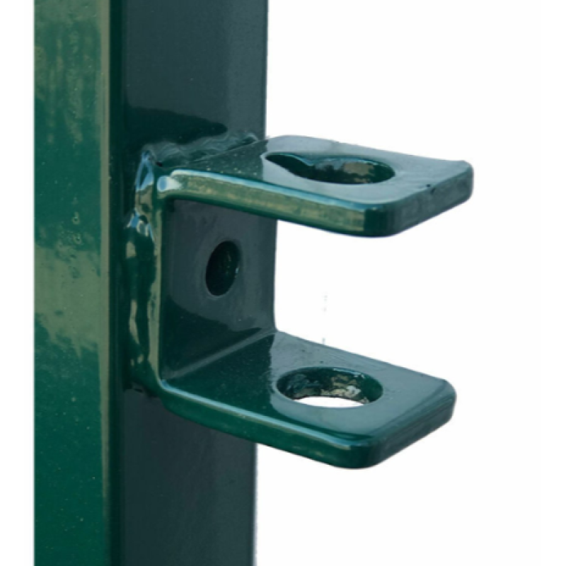 Vilmars Žoga Vienviru vārti ar kvadrātprofila stabiem, Zaļš, 1m platums 1.2x1m