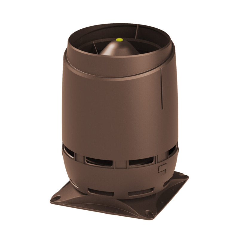 Vilpe 160S 300x300 FLOW Izplūdes ventilācijas izvads, brūns