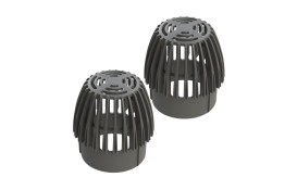 Vilpe Plastmasas lapu siets C modeļa jumta notekām