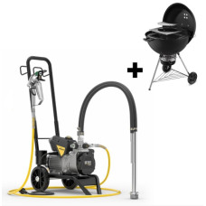 Wagner SuperFinish 23 PRO 230V Krāsošanas iekārta + Weber 57cm ogļu grils
