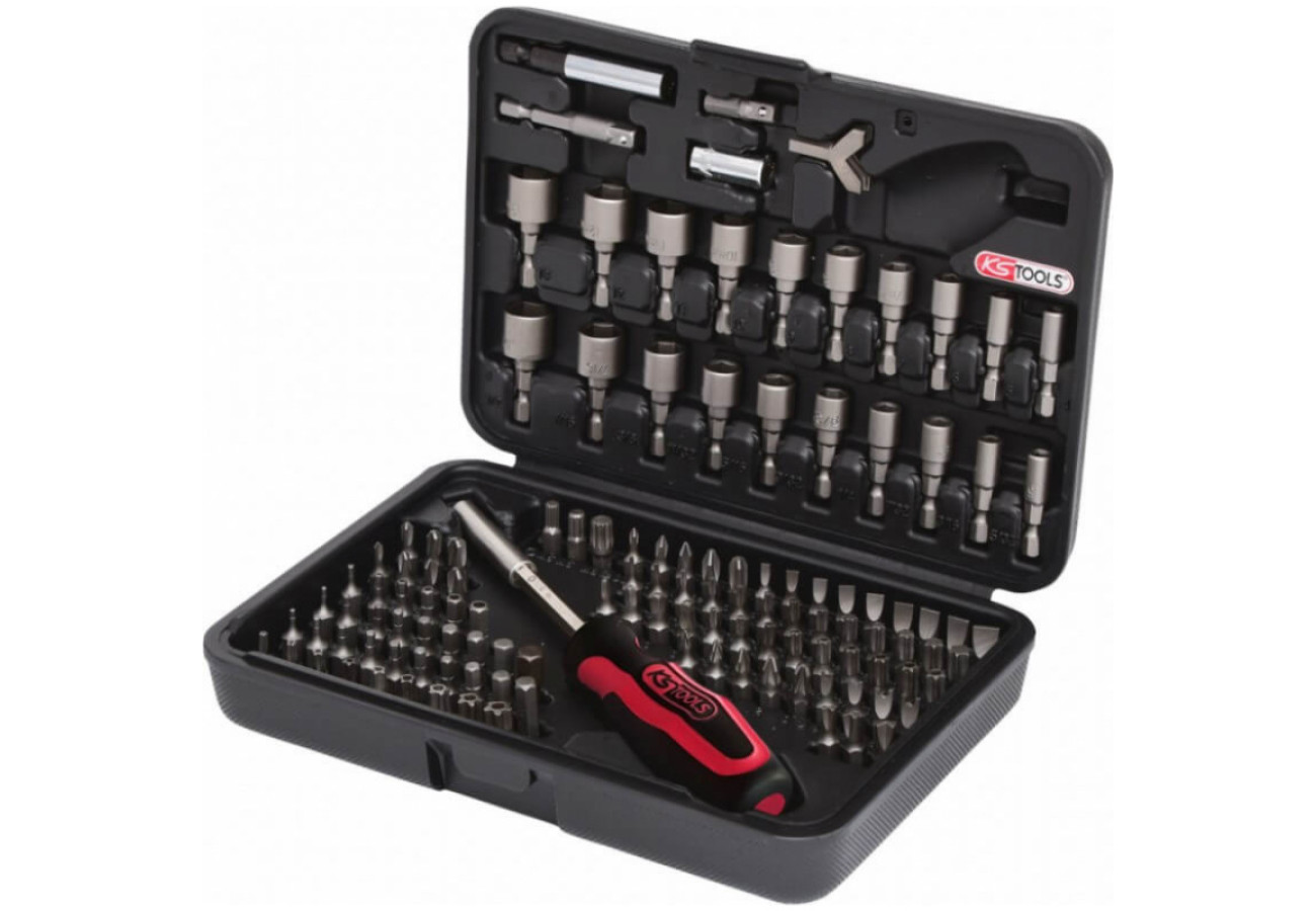 KSTOOLS 122 daļu uzgaļu komplekts KS-TOOLS 1/4 KSTOOLS 122 daļu uzgaļu komplekts KS-TOOLS 1/4