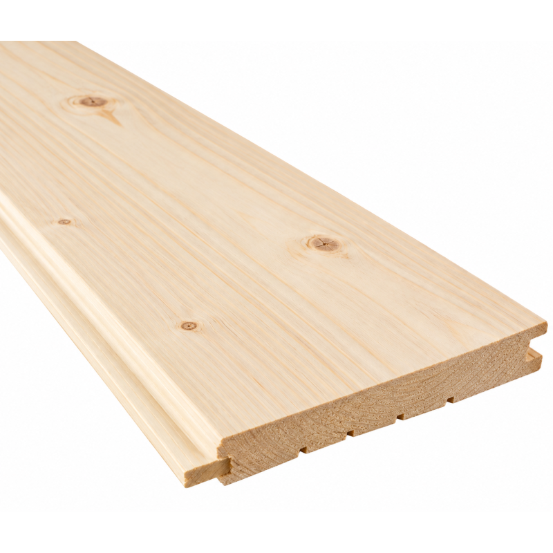 Koka apdares dēlis (vagonka) Štil 19x146x4500 mm, AB ECO