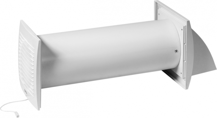 Europlast sienas rekuperators E-EXTRA, Ø125mm ar