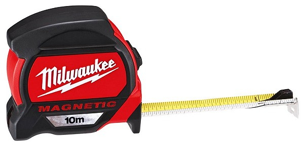 Milwaukee Magnētiskā Milwaukee mērlente 10m -