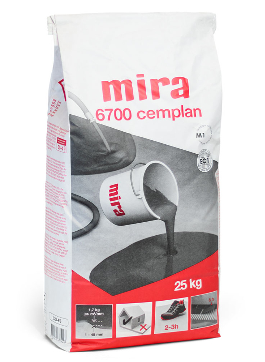 Mira 6700 Cemplan pašizlīdzinošs nobeiguma maisījums
