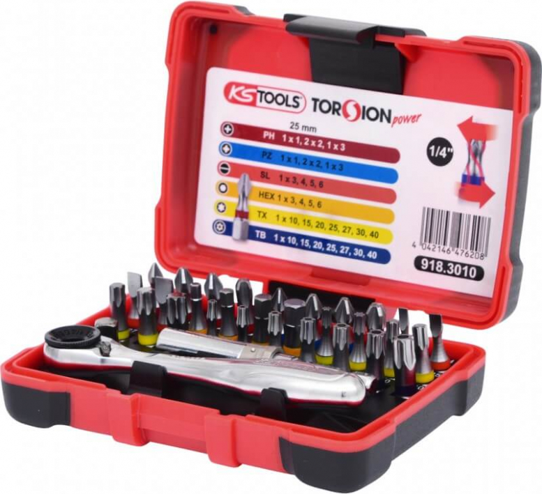 Kstools 32 daļu instrumentu komplekts KS