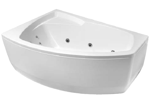 Balteco vanna Rhea, 1490x1000 mm, ar