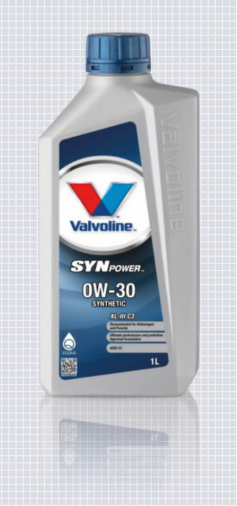 Valvoline Motoreļļa Synpower Xl-III C3 0W30