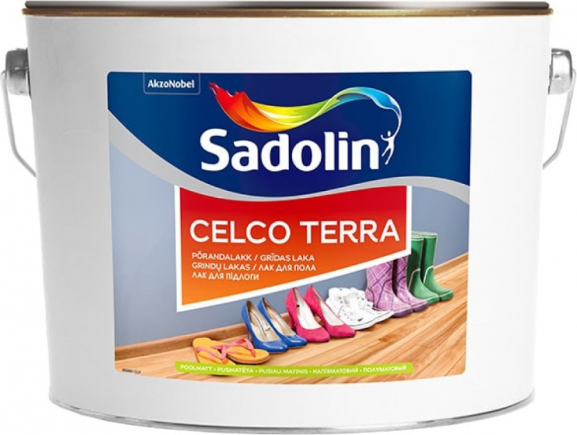 Sadolin Celco Terra Pusmatēta laka koka