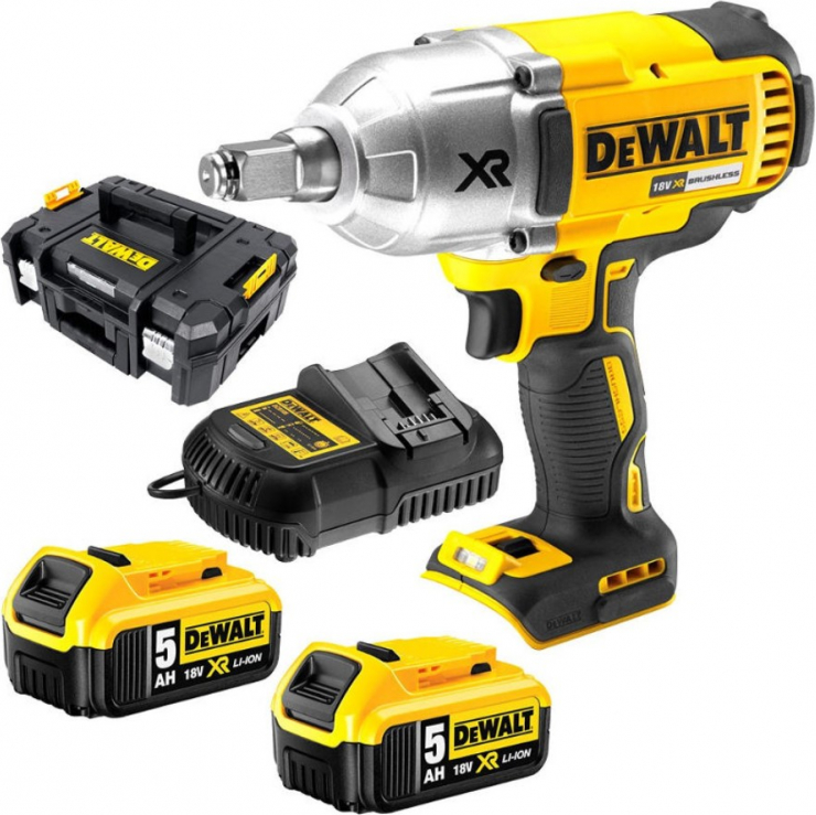 Dewalt Akumulatora trieciena uzgriežņu atslēga 18V