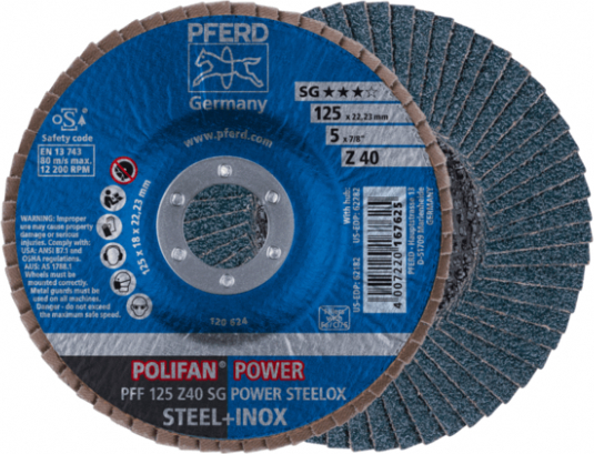 Pferd Slīpēšanas disks PFERD PFF125 Z