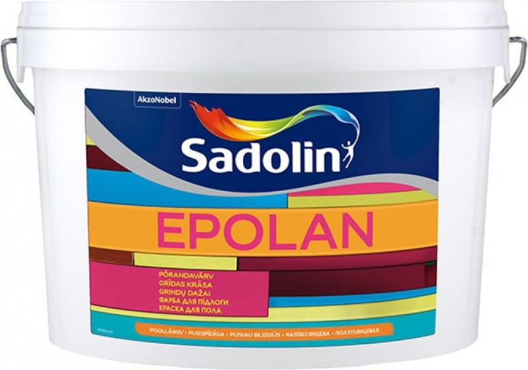 Sadolin Epolan Pusspīdīga krāsa uz ūdens