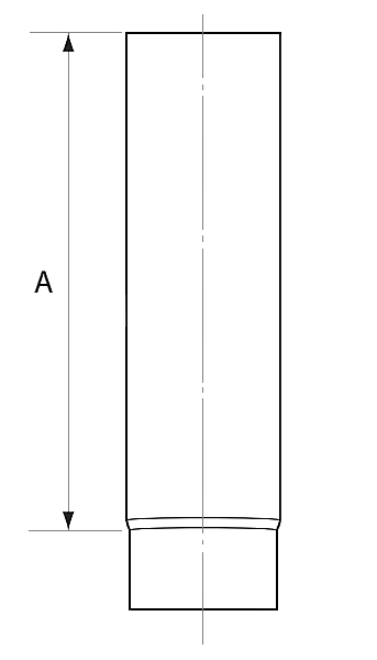 Almeva KH caurule 0.5m DN160