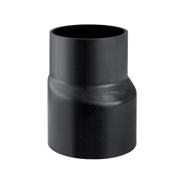 Geberit HDPE ekscentriskā pāreja garā D125/D110