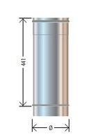 Cordivari Dūmvada caurule D160, 0,5m