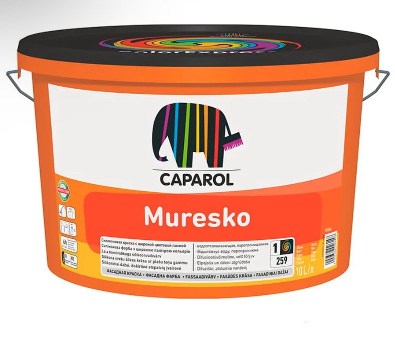 Caparol Muresko (Premium) B1 Universāla silikona