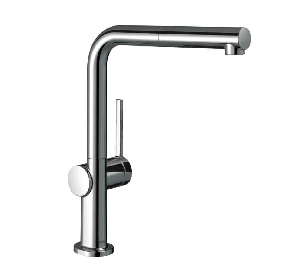 Hansgrohe virtuves izlietnes maisītājs ar izvelkamu