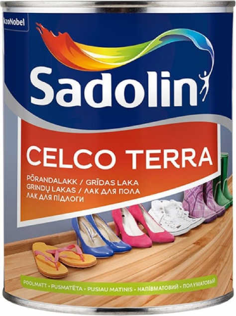 Sadolin Celco Terra Pusmatēta laka koka