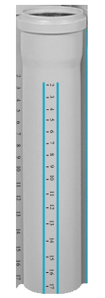 Magnaplast PPHT caurule D160x3.9, L=500