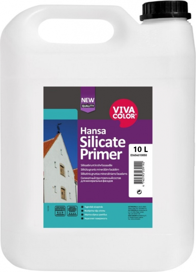 Vivacolor Hansa Silicate Primer Silikāta gruntējuma