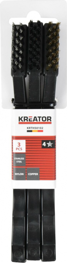 Kreator Metāla birstīšu komplekts KREATOR KRTH50102