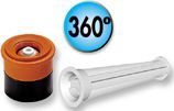Sistema Pop-Up sprauslas galva 360° 10