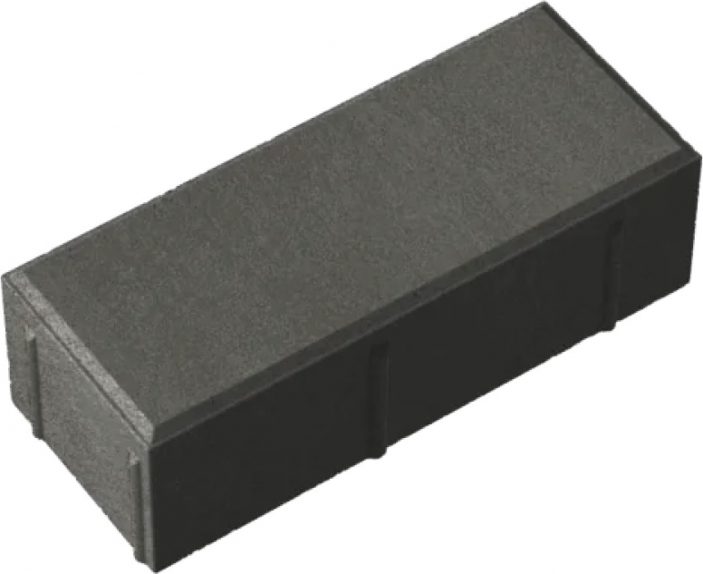 Stoneroc Kloostri 60 bruģis, 208x68x60mm, melns