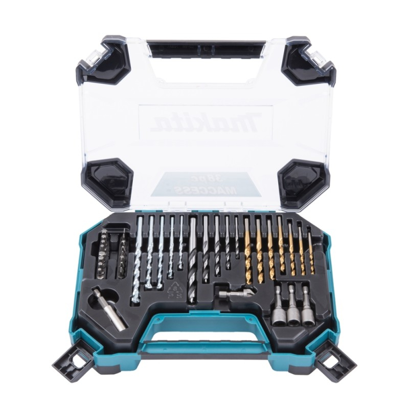 Makita Accessories 38 daļu virpošanas uzgaļu