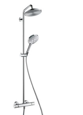 Hansgrohe dušas sistēma ar dušas termostatu