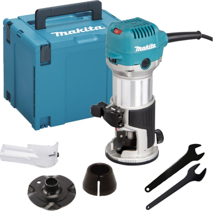 Makita Vertikalus frezeris MAKITA RT0702CJ su