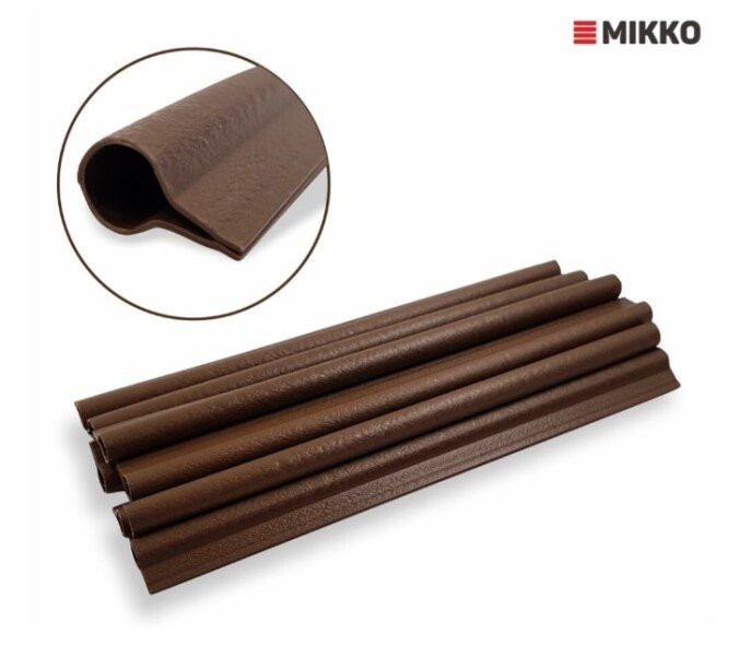 MK Nobeigums žoga lamilēm 19cm, brūns