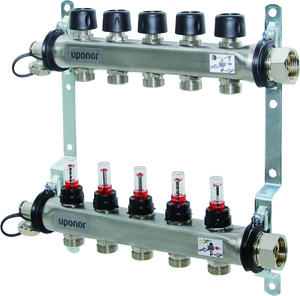 Uponor Vario M Silto grīdu kolektors