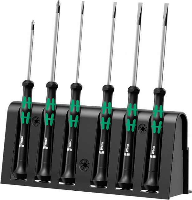 Wera Elektronikas skrūvgriežu komplekts 2035/6 A